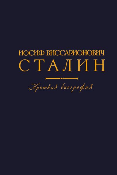 Краткая биография Сталина