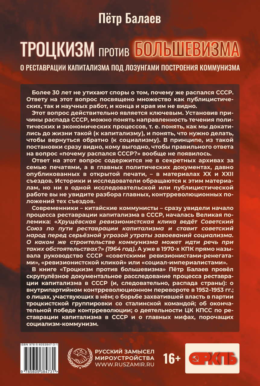 Троцкизм против большевизма